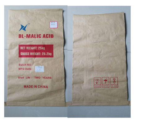 食品等級の吸湿性の酸味の調整装置25kg/Bag Dlのリンゴ酸の粉