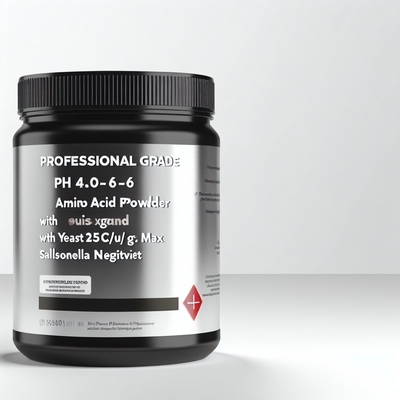 pH 4.0-6.0 酵母とアミノ酸粉 25CFU/g マックス サルモネラ 否定 専門級